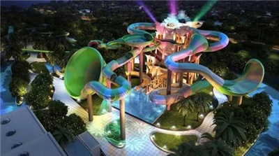 Desain IP Waterpark dan Kemasan Tema Fungsional Landscape